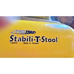 Sportime Stabili-T-Stool Tube, 15 Inch Seat, YELLOW USED